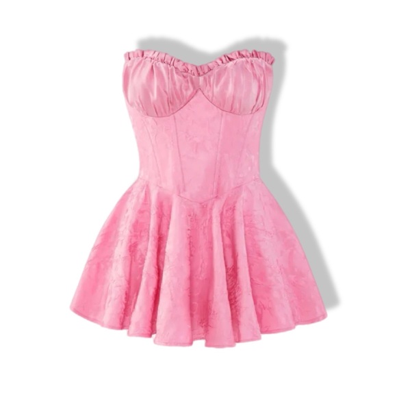 Nana Jacqueline Airina Dress (Pink) XS - Picture 2 of 8